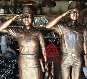 Projek Patung Tembaga Badan Diklat Kejaksaan Republik Indonesia
